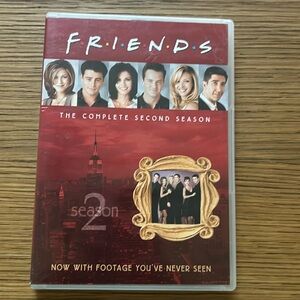 Friends: The Complete Second Season. 4 DVD Disc Set.  Includes bonus content.